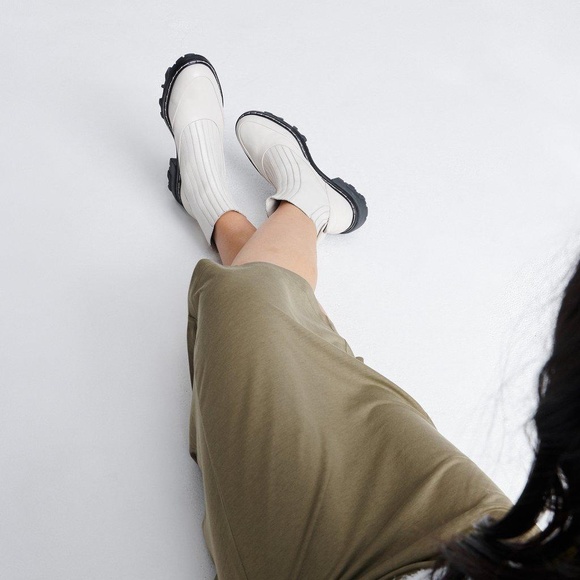 ISO Rag & Bone Shawn Boot in white leather, size 37.5 or 38 - Picture 4 of 4